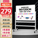BBNEW高端頂配90*120cm雙面磁性白板支架式可移動(dòng)升降翻轉(zhuǎn)寫字板會(huì)議辦公家用雙杠教學(xué)黑板書寫展板V-DW