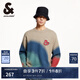 杰克·瓊斯（JACK&JONES）男裝春季CNY聯(lián)名衣身漸變潮流百搭寬松圓領(lǐng)毛衣針織衫男225113013 卡其色E11 常規(guī) 卡其色E11 S