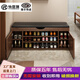 怡臣瑞進(jìn)門(mén)換鞋凳式鞋柜家用門(mén)口鞋柜坐凳一體2025新款入戶(hù)鞋柜室內鞋架 3層120胡桃色-帶靴位【雙門(mén)款】