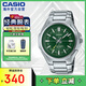 卡西歐（CASIO）太陽能商務休閑簡約防水鋼帶男士手表MTP-RS100D-3AVDF