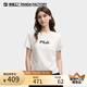 FILA斐樂(lè)大熊貓短袖T恤女2025秋季新品修身純棉百搭時(shí)尚舒適休閑上衣 云菇白-WT XL 175/92A/XL
