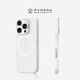 PYNANA【新品】翡娜娜純色星芒殼適用蘋(píng)果17手機殼iPhone17/16/15ProMax官方液態(tài)硅膠原創(chuàng  )珠寶磁吸保護套 【順豐】星芒月光白-珠寶配飾殼 iPhone 16 Pro Max