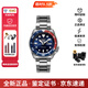 SEIKO 5號(hào)手表 男表 綠水鬼 黑水鬼 機(jī)械腕表 節(jié)日禮物 送男友老公 SRPD53K1-深?？蓸?lè)圈42.5mm