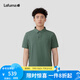 LAFUMA樂飛葉polo衫 戶外防紫外線UPF40+短袖T恤男吸濕速干 LMTS4BS62 森林綠NG 180/100A（50）