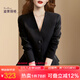 迪菲麗格赫本風(fēng)小個子西裝外套2024春季新款復(fù)古氣質(zhì)顯瘦西服上衣 圖片色 均碼 XL