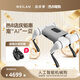 WEILAN BabyAlpha Dev系列 蔚藍阿爾法機器狗 電子狗 智能人智能機器人 電子寵物 機械狗 四足陪伴機器人 BabyAlpha DevQ 月巖灰