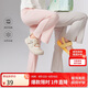 笛莎童裝女童褲子2025夏季女寶涼感微喇褲 蜜桃粉 120