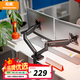 松能顯示器支架T6小小白曲面屏適用臺(tái)式電腦旋轉(zhuǎn)屏幕T5顯示器支架雙臂機(jī)械臂vesa面板桌面無孔支架臂 T6JD-2B-01【9KG承重】雙臂款