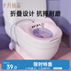 十月結(jié)晶孕婦坐浴盆女私處免蹲坐浴盆洗屁股泡藥產(chǎn)婦月子馬桶盆淡紫色1只