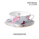 WEDGWOOD威基伍德杜鵑系列茶壺杯碟組骨瓷咖啡杯高檔精致英式下午茶杯碟 杜鵑藍色杯碟組