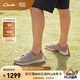 Clarks【明星同款】其樂(lè)男女同款跑鞋舒適透氣輕量緩震休閑運(yùn)動(dòng)情侶鞋 淡灰色-男款 261761587 42