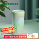 星巴克（Starbucks）杯子咖啡杯水波款仙霧綠雙層帶蓋陶瓷杯355ml水杯 男女士送禮