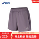 亞瑟士ASICS男子5英寸跑步短褲速干舒適透氣運動褲 2011D232-001 灰色 XL