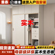 秉泰全實木推拉門衣柜家用臥室60cm深免安裝小戶型生態(tài)板兒童定制柜子 實木-140*60*200 衣柜+頂柜[包安裝]