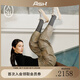 ASH女鞋2025新款Eagle厚底老爹鞋網(wǎng)面運(yùn)動(dòng)舒適輕便增高休閑鞋潮鞋 白灰色 36