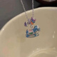 足銀項(xiàng)鏈990琺瑯木馬多巴胺項(xiàng)鏈鎖骨鏈頸鏈生日情人節(jié)禮物送女友 990琺瑯木馬項(xiàng)鏈（藍(lán)） 純銀項(xiàng)鏈七夕情人節(jié)送女生老婆