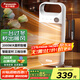 松下（Panasonic）取暖器家用/便攜暖風(fēng)機/辦公室桌面電暖氣/臺式節能石墨烯電暖器烤火電暖爐對流浴室暖氣 DS-PF203CW電腦PTC陶瓷版