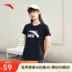 安踏冰絲T丨短袖T恤女棉質(zhì)打底體恤正肩針織運(yùn)動(dòng)休閑寬松透氣上衣女裝