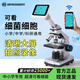 寶視德（bresser）顯微鏡兒童初中生教材生物學(xué)生專業(yè)看細(xì)菌細(xì)胞螨蟲實(shí)驗(yàn)兒童節(jié)禮物