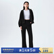 simple pieces【喇叭褲合集】春秋女SPS九分微喇褲 經(jīng)典黑/身高153-164(現(xiàn)貨） 90/94