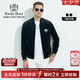 Raidy Boer/雷迪波爾【絲絨面料】男秋冬皇冠貼布繡夾克外套 3038 黑色 175/50/L