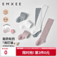 嫚熙（EMXEE）嬰兒襪子防蚊襪新生兒寶寶長筒襪夏季薄款過膝透氣男女童襪加厚新 薔薇粉+青苔+白色 3雙 0-6月 （建議腳長10-12cm）