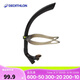 迪卡儂（DECATHLON）游泳專用前置式呼吸管泳姿空心管游泳訓(xùn)練L號-2698726
