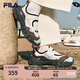 FILA 斐樂官方女鞋OAKMONT SANDAL摩登涼鞋2025夏新款歐客漫涼鞋 奶白/可可褐-GC 39