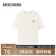 斯凱奇（Skechers）短袖夏季男女款百搭T恤圓領(lǐng)寬松顯瘦休閑上衣L225U117