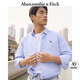 ABERCROMBIE & FITCH【爆款府綢】男裝25春夏美式經(jīng)典小麋鹿通勤長(zhǎng)袖襯衫KI125-5255 淺藍(lán)色 L (180/108A)