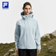 FILA 斐樂(lè )情侶男女同款春夏健身戶(hù)外連帽運動(dòng)外套防水透濕抗菌防風(fēng)衣 山繡球藍-LB M 170/92A/M