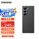 三星（SAMSUNG）Galaxy Z Fold6 原裝環(huán)保生態(tài)皮保護(hù)殼 手機(jī)套 原廠手機(jī)殼 多功能保護(hù)套 灰色