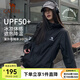 駱駝雪殼防曬衣女2025春夏防曬UPF50+戶外休閑皮膚衣外套男 C15BAY6016B，幻影黑 ，中性 L