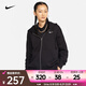 耐克（NIKE）女子OVERSIZE風(fēng)全長(zhǎng)拉鏈開襟加絨連帽衫 SPORTSWEAR DQ5759-010 M