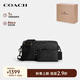 蔻馳（COACH）【品牌直供】禮物男士AXEL小號單肩斜挎包炭黑色CV762QBMI5