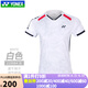 YONEX新款尤尼克斯羽毛球服速干短袖透氣yy運動比賽服T恤上衣 210084白色 女款 L