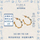 Fable勿忘我琺瑯彩耳釘藍色花朵設計清新小眾百搭生日禮物送女朋友閨蜜 勿忘我琺瑯彩耳釘 1