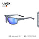 優(yōu)維斯 233P騎行眼鏡 戶(hù)外運動(dòng)太陽(yáng)鏡開(kāi)車(chē)釣魚(yú)跑步防風(fēng)墨鏡德國原裝進(jìn)口 偏光 啞光煙灰/鍍膜藍.cat.3
