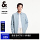 杰克·瓊斯（JACK&JONES） 春季柔軟通勤舒適透氣字母刺繡天絲亞麻長袖襯衫男款225105005