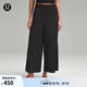 lululemon丨Stretch Woven 女士高腰闊腿中長褲 LW6CRXS 黑色 XXS /2