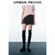 UR2025春季新款女裝復古水洗休閑百搭牛仔短褲UYY850103