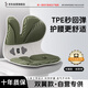 思菲其護(hù)腰坐墊TPE凝膠人體工學(xué)椅支撐腰部久坐透氣舒適涼感椅墊