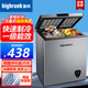 海冉商用冷柜小型小冰柜家用迷你大容量單雙門節(jié)能冷藏冷凍柜 冷藏冷凍雙溫 86L 丨一級能效丨凍肉約80斤