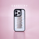 CASETIFY 鏡面標(biāo)語(yǔ)系列 初雪時(shí)刻 適用于iPhone16/15 Plus/Pro/Max鏡面手機(jī)殼 鏡面黑框Magsafe iPhone 15 Pro Max