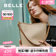 百麗七夕禮物包包女2025秋新商場同款海鷗老花通勤休閑水桶包X7377CX5 杏色 F