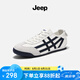 Jeep吉普男鞋夏季2025新款休閑運動跑步鞋透氣阿甘鞋百搭戶外旅游板鞋