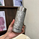 虎牌（TIGER）香港直郵純鈦保溫杯便攜式旅行茶杯口袋杯真空雙層鈦杯商務(wù)送禮品 冰晶銀230ml