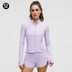 lululemon丨Lightweight 女士輕盈版跑步夾克 LW3FU5S 薰衣草霜紫 S /6