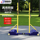 博森特（BOSENTE）氣排球網(wǎng)架 室內(nèi)外排球柱移動標準升降排球羽毛球網(wǎng)架 羽毛球/氣排球兩用柱+氣排球網(wǎng)