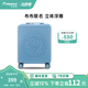 Diplomat外交官行李箱布布聯(lián)名可愛(ài)學(xué)生可登機萬(wàn)向輪拉桿箱BB-L3303系列 冰川藍 （升級款） 17英寸 -適用短途【可登機】